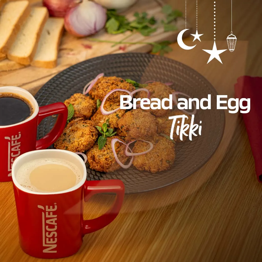 Bread and egg tikki recipe
