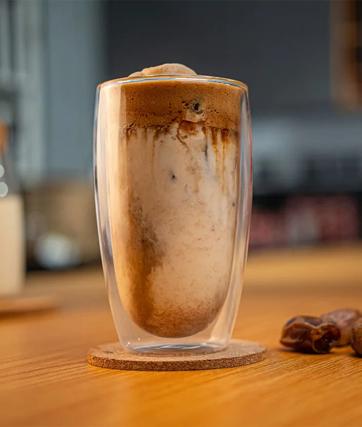 Café Glacé au Miel et aux Dattes
