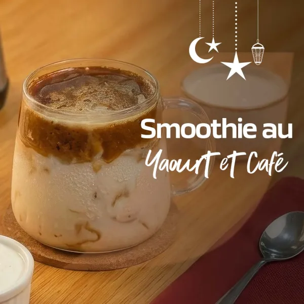 Smoothie au Yaourt et Café