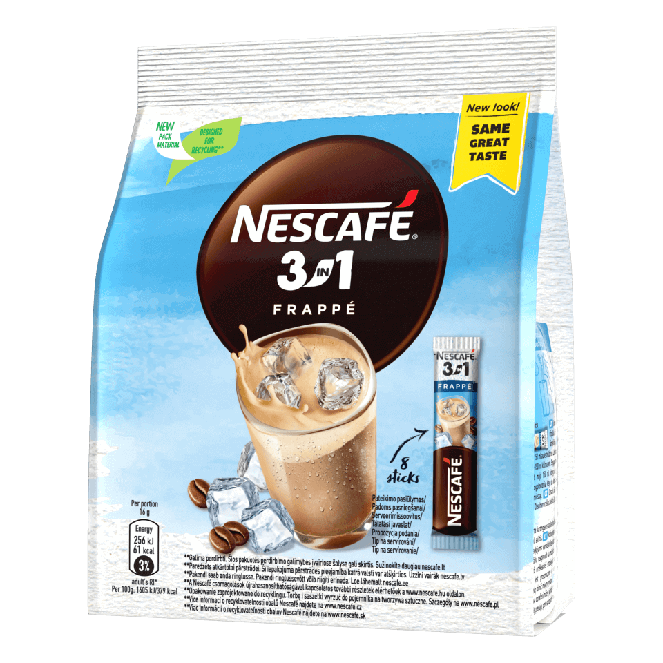 káva Nescafé 3in1 frappe