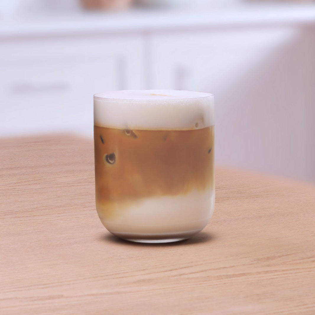 Recept na ledové vanilkové latte