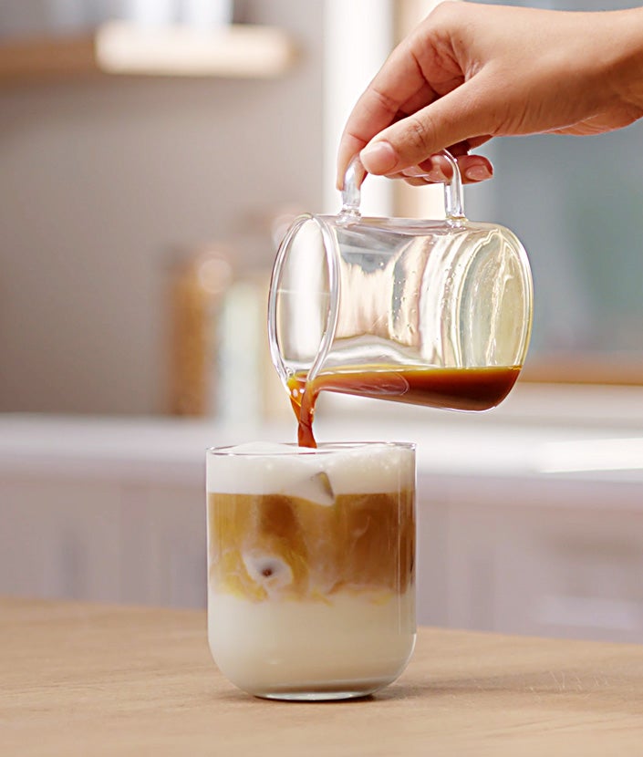 Ledové vanilkové latte krok 5