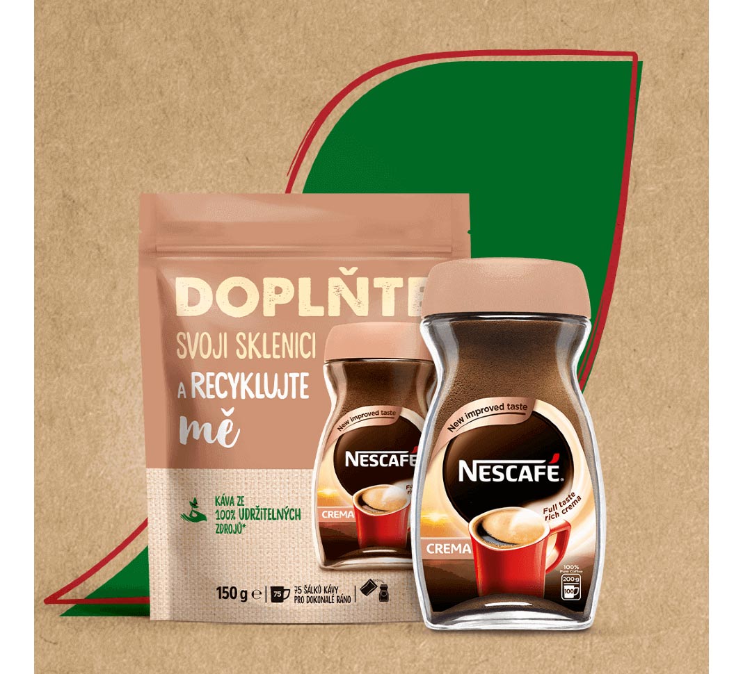 Sáčky s NESCAFÉ® kávou