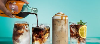 nápoj z nescafé espresso koncentrátu