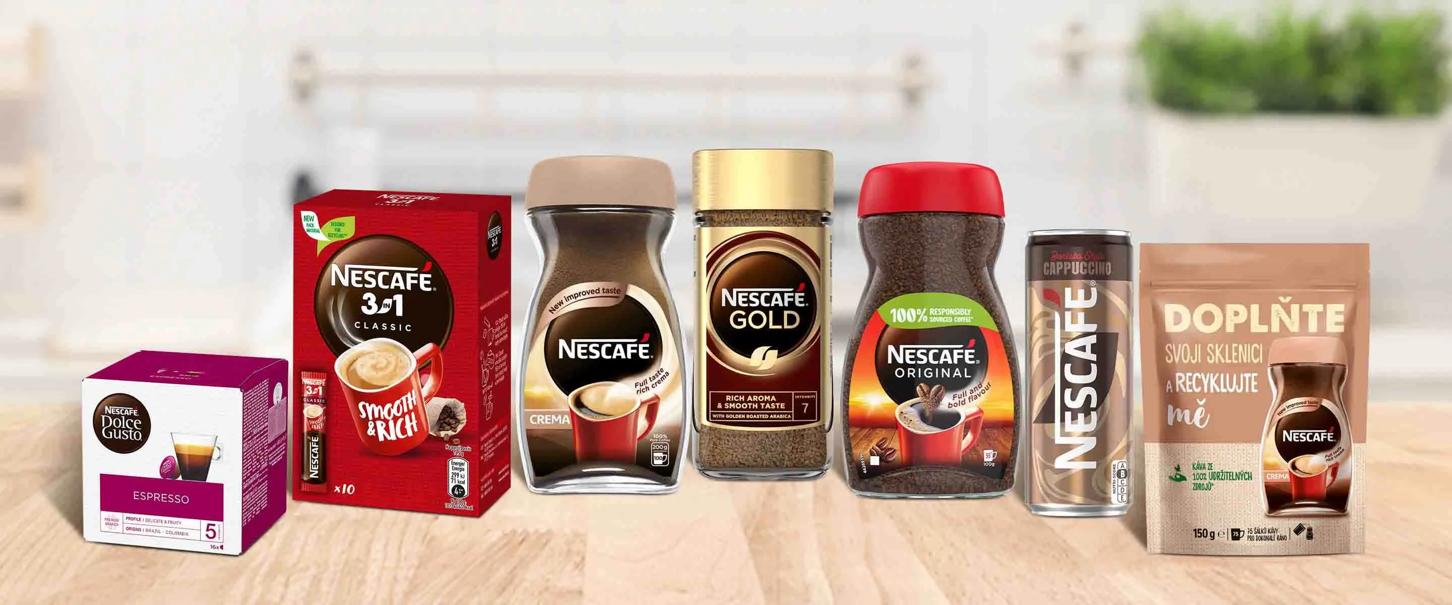 nescafé kávy