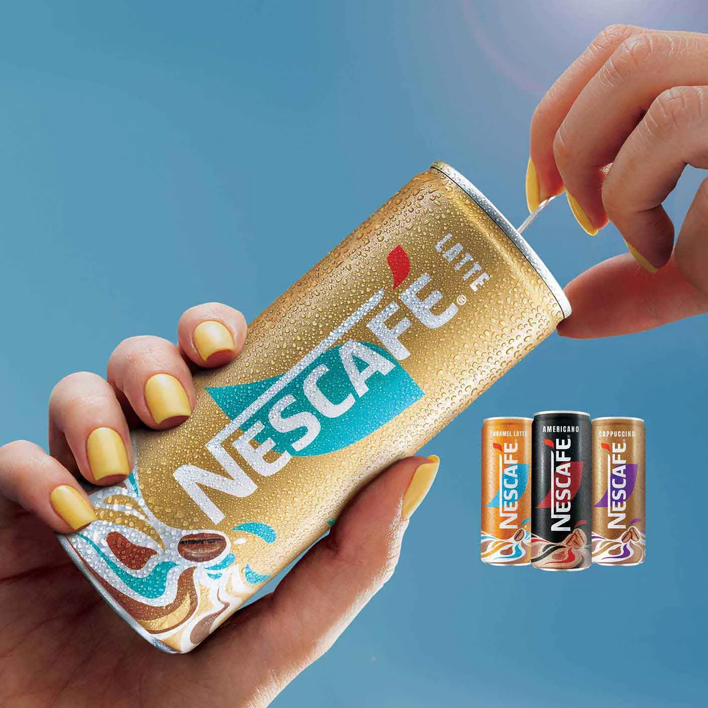 nescafe iced coffee plechovka