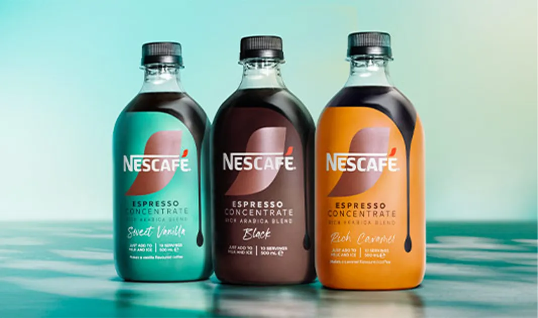 NESCAFÉ® espresso koncentrát v fľašiach