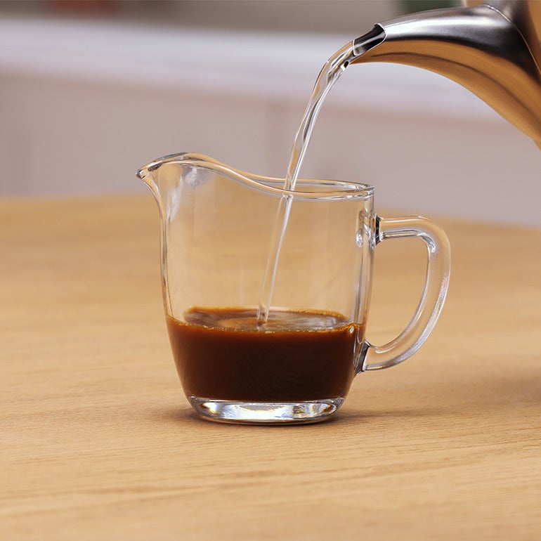 Kaffee-Smoothie Schritt 1