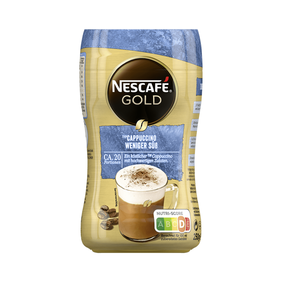 Nescafé Gold Cappuccino Weniger Süß Kaffee