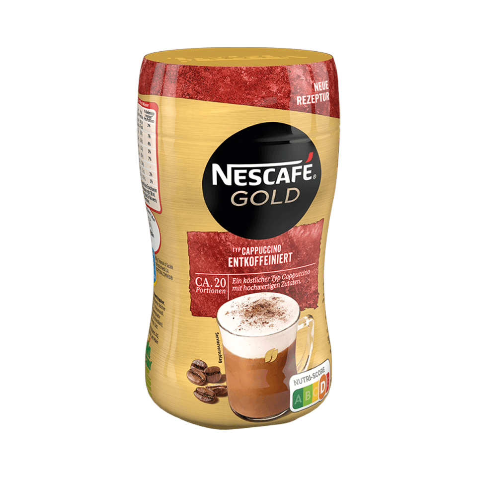 NESCAFÉ GOLD TYP CAPPUCCINO ENTKOFFEINIERT 250G