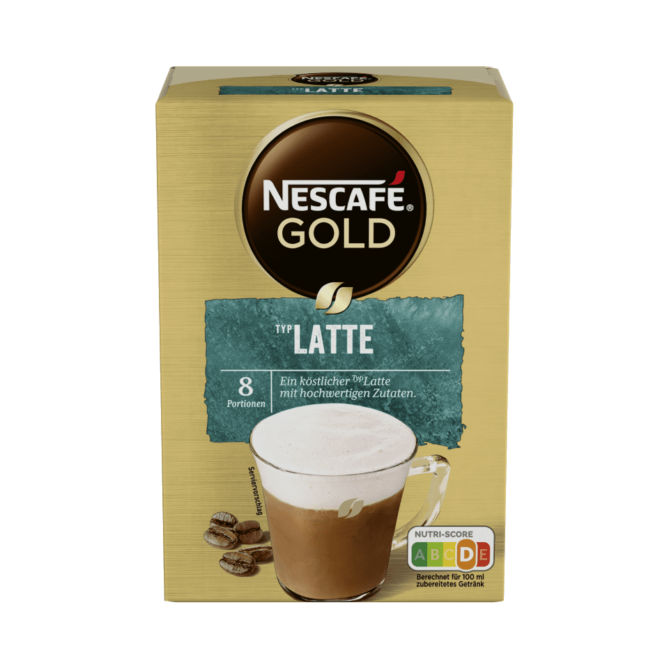 Gold Typ Latte