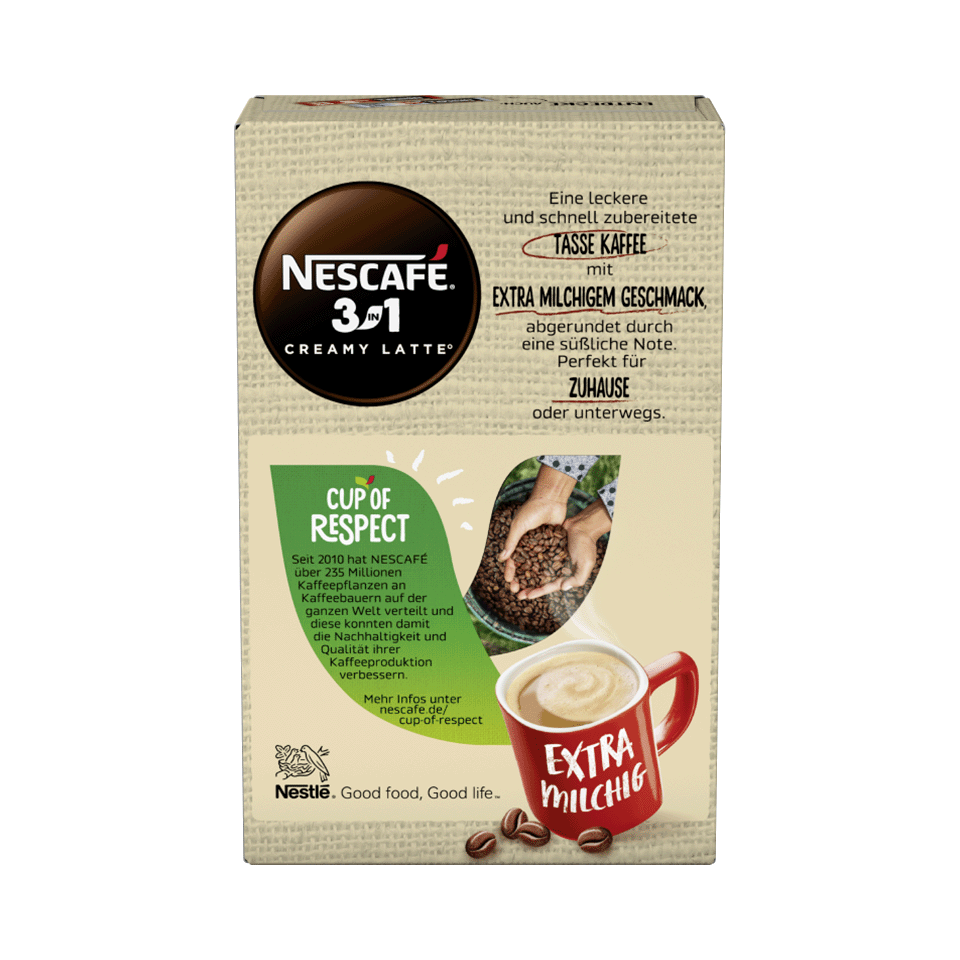 NESCAFÉ® 3in1 CREAMY LATTE Kaffee