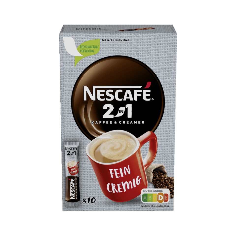 2in1 Kaffee & Creamer