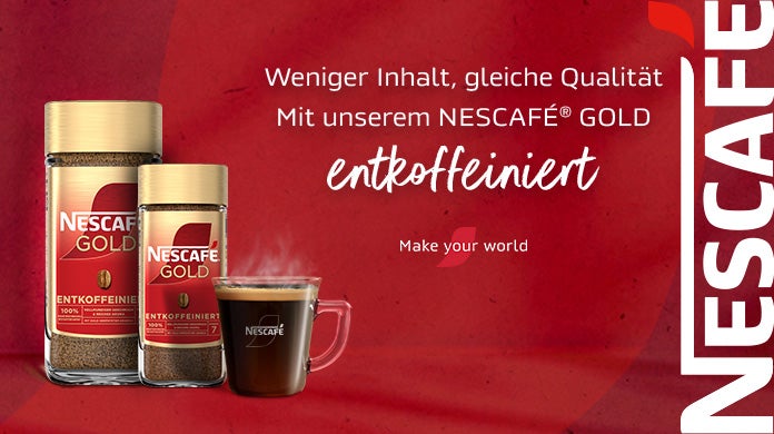 Nescafé Gold entkoffeiniert