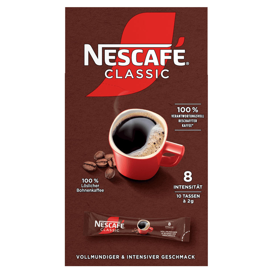 Nescafé Classic sticks