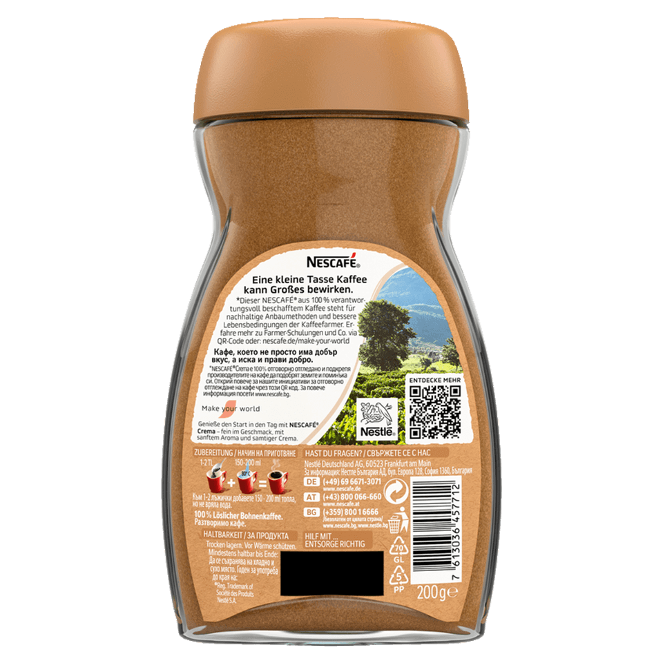 Nescafé Classic Crema Kaffee