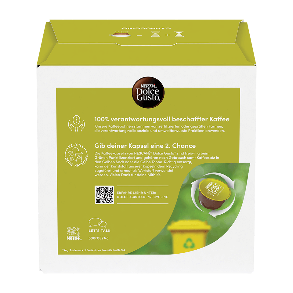 Dolce Gusto Cappuccino Pods