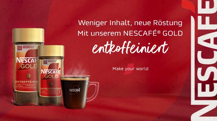 Nescafé Gold entkoffeiniert