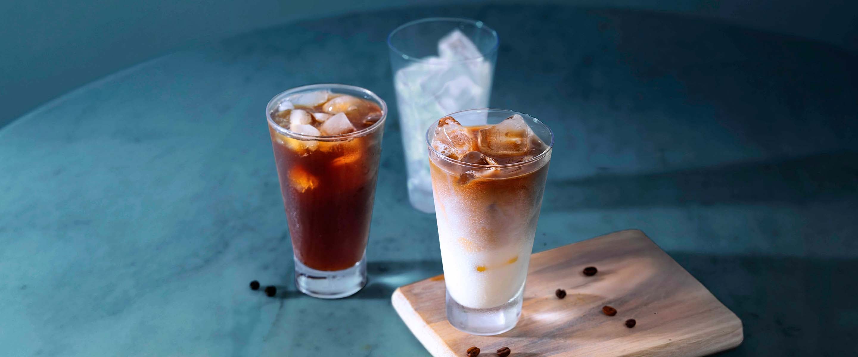 Iced Coffee verschiedene Varianten