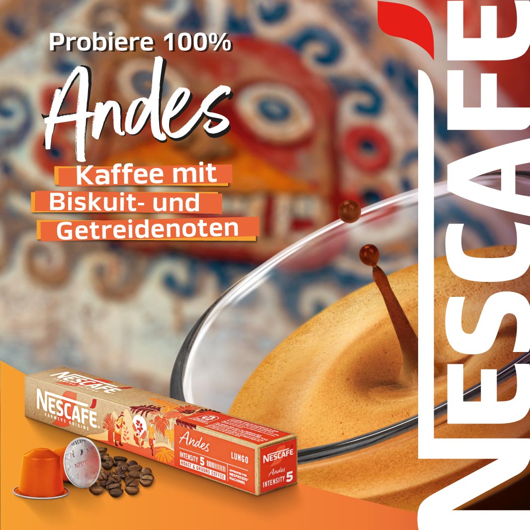 NESCAFÉ® Farmers Origins Andes Lungo