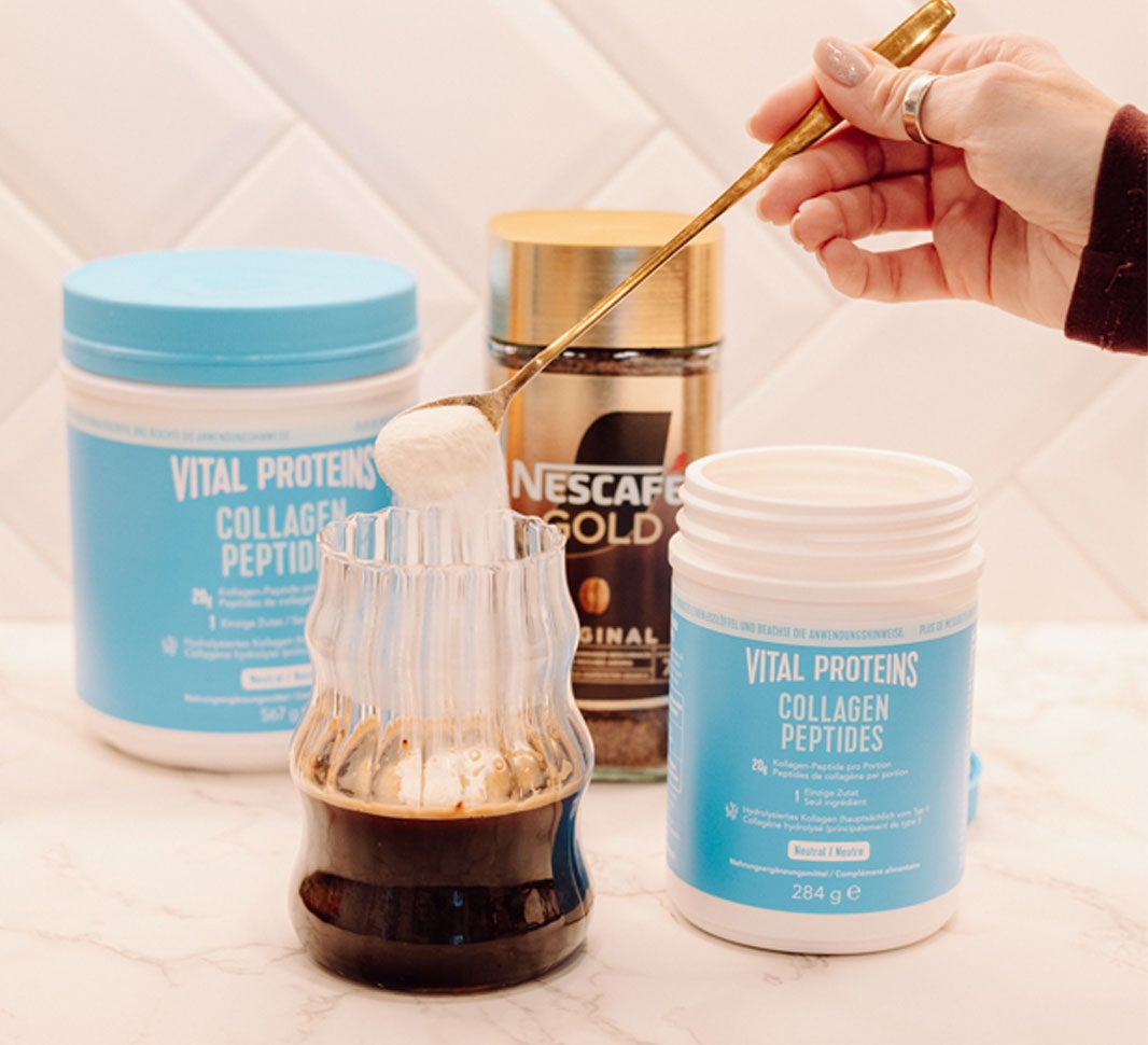 Zubereitung, Kaffee, Kollagen