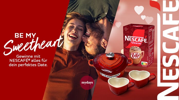 NESCAFÉ® be my sweetheart Gewinnspiel