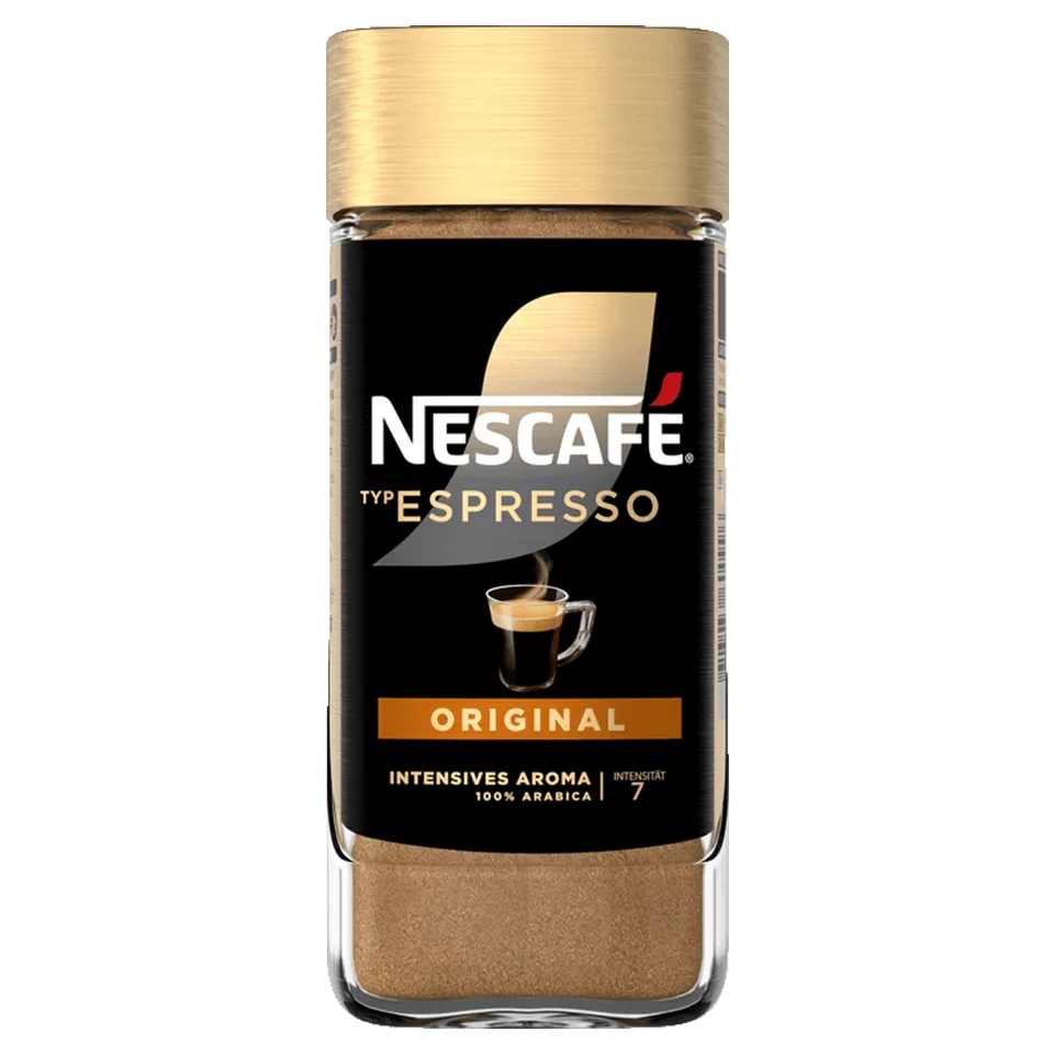 Nescafe Gold Espresso Glas Vorderseite