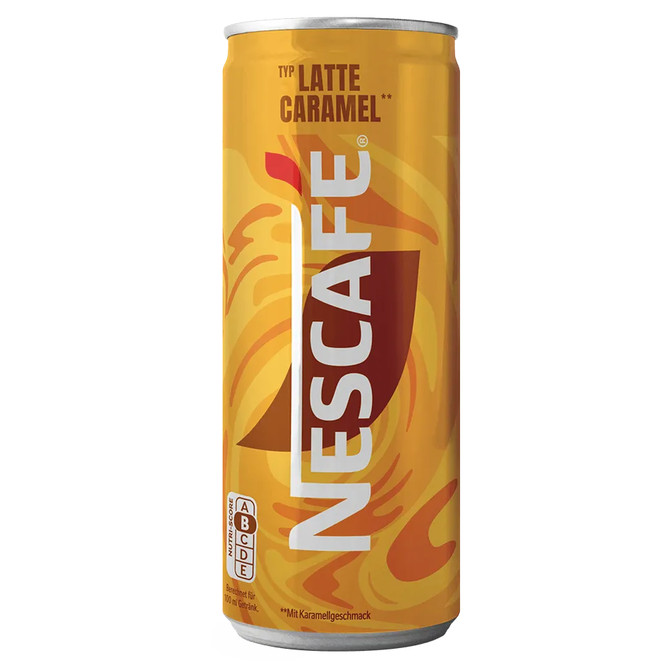 nescafé ready to drink latte caramel