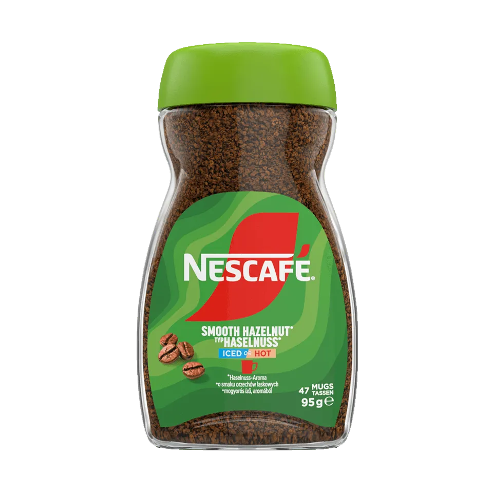 Nescafe Typ Haselnuss Glas 