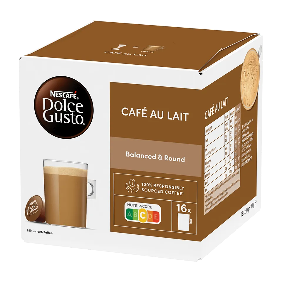 Dolce Gusto Café au Lait pods