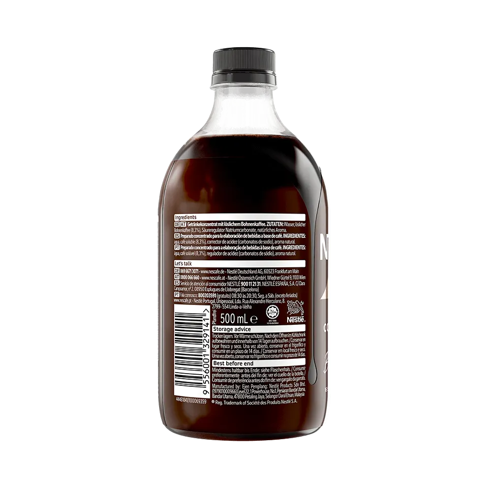 Nescafe Espresso Concentrate Black Zurück