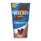Frontansicht Nescafé Latte Cappuccino