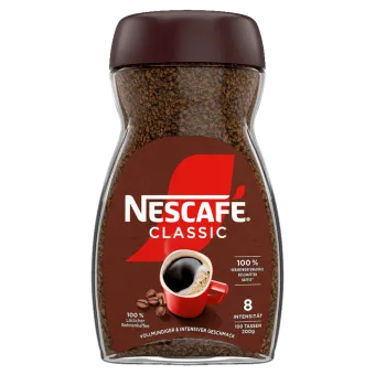 Nescafe Classic Glas Vorderseite