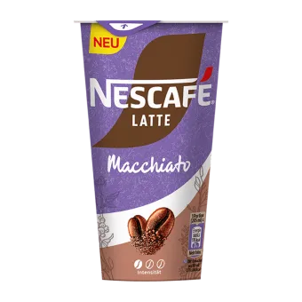 Frontansicht Nescafé Latte Macchiato
