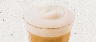 Kaffe med skummet mælk