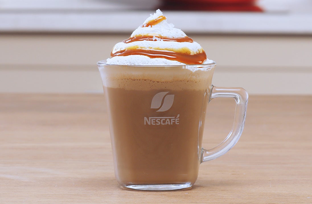 Instant Salted Caramel Latte