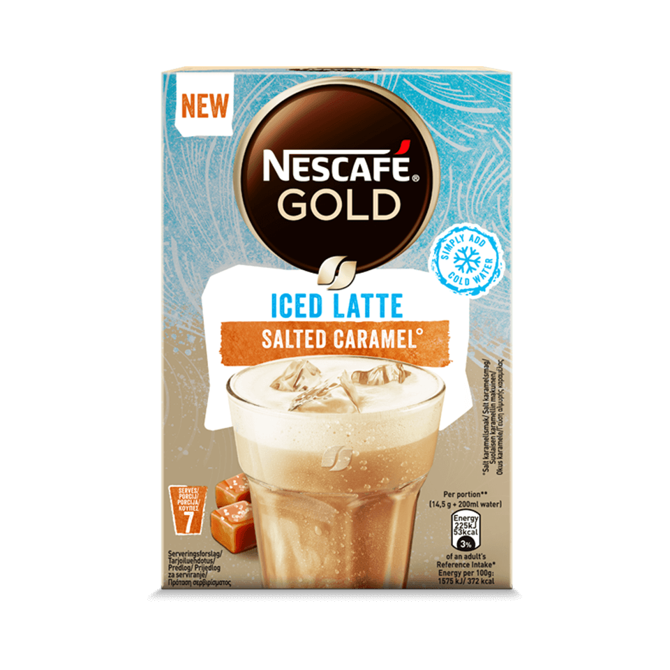 nescafé gold salt karamel latte