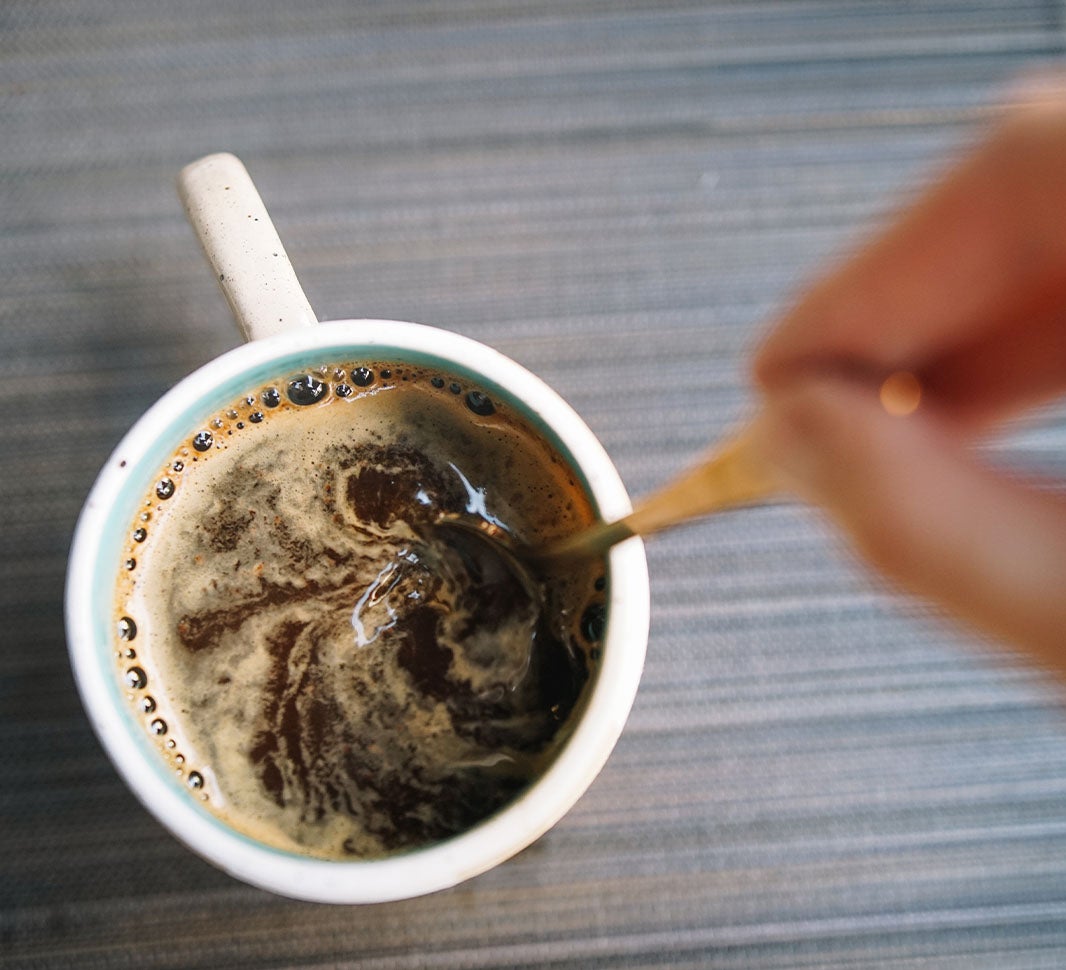 americano med is derhjemme