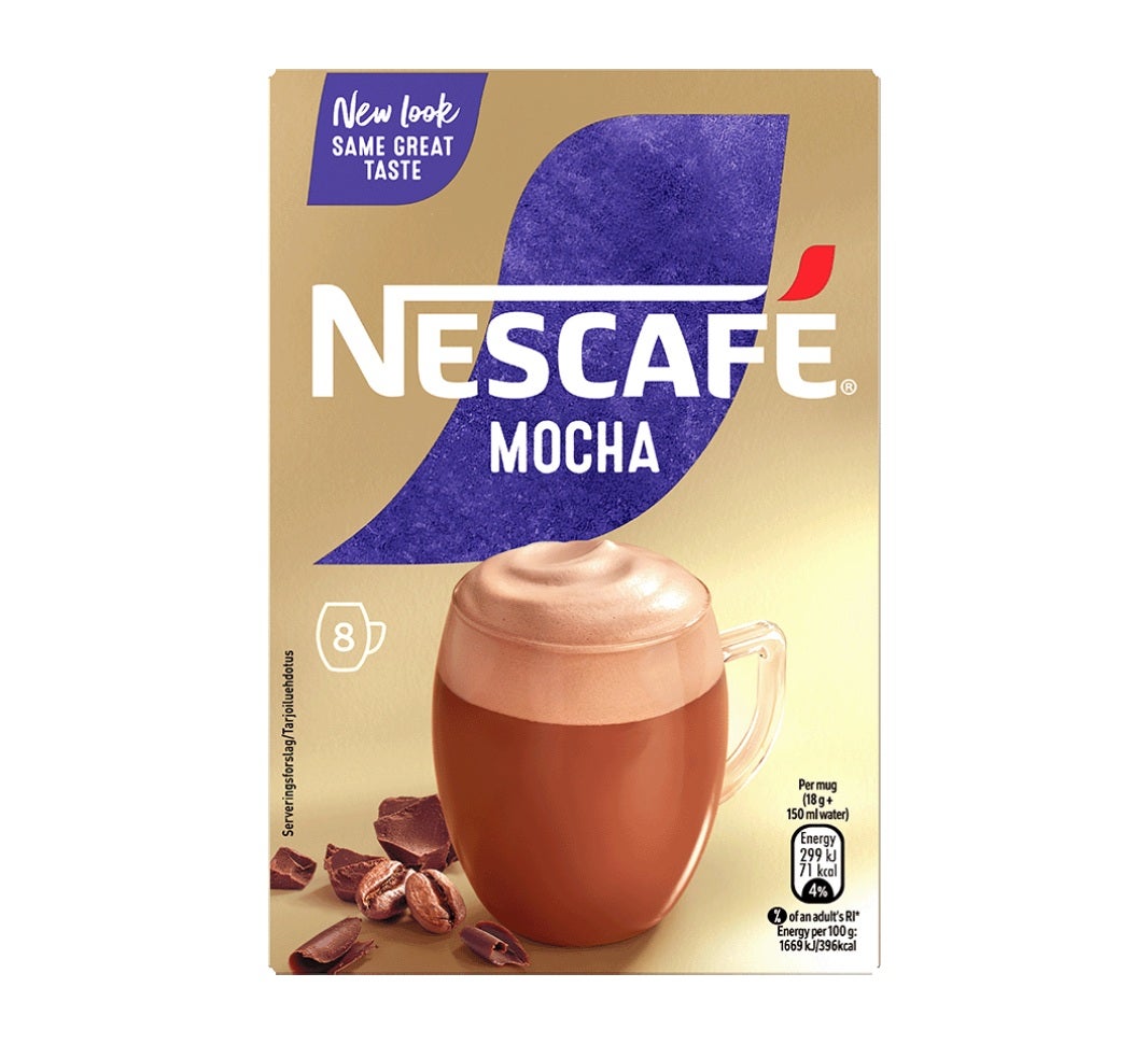 nescafé kaffe med mælkeskum