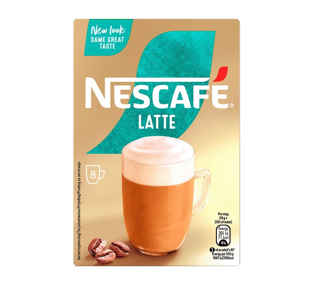 nescafé kaffe med mælkeskum