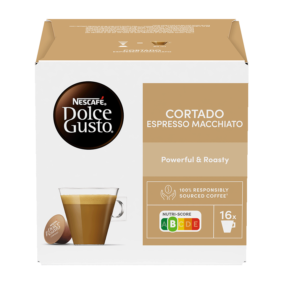 nescafé dolce gusto cortado