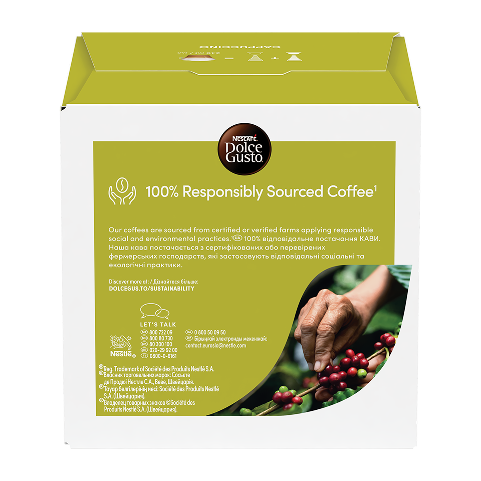 Dolce Gusto Cappuccino pods