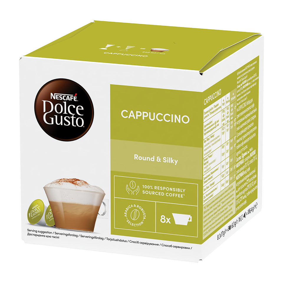 Dolce Gusto Cappuccino pods