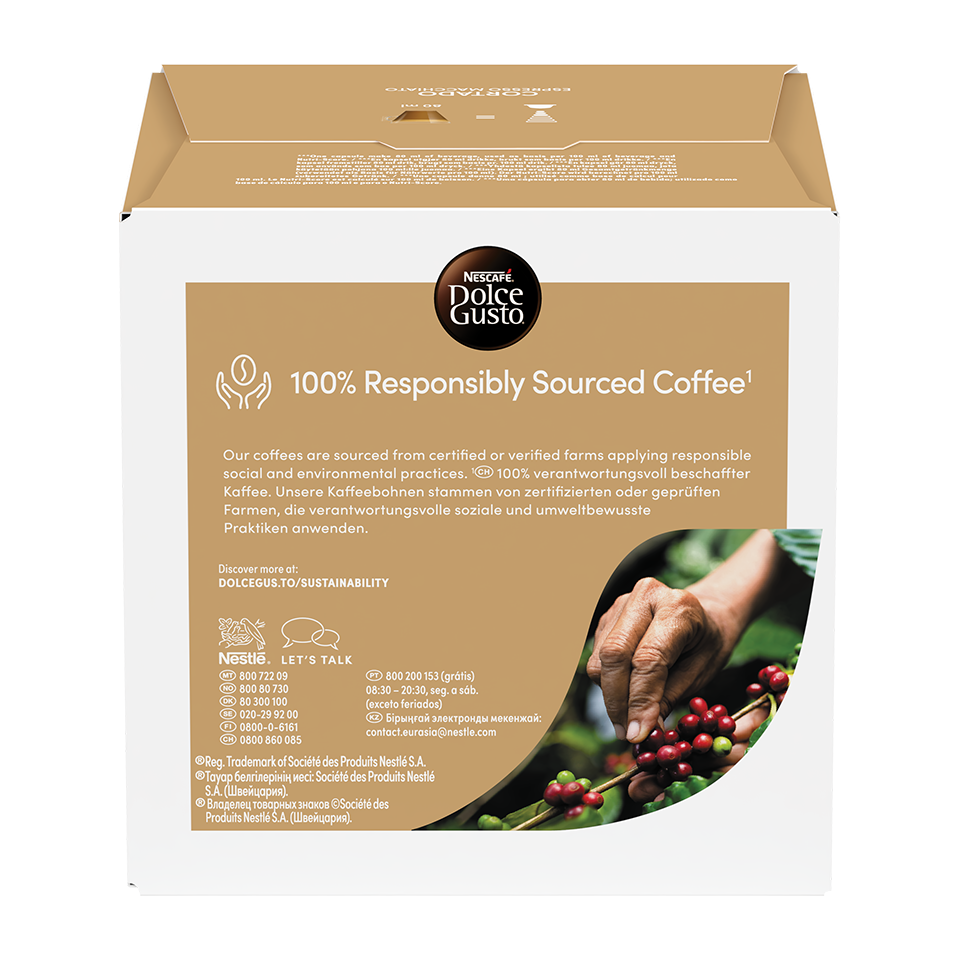 Dolce Gusto Cortado Pods