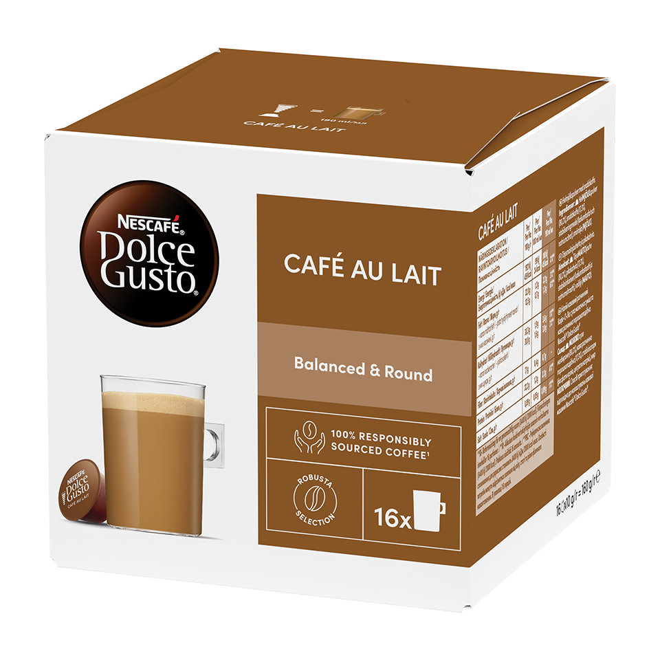 Dolce Gusto Café Au Lait pods