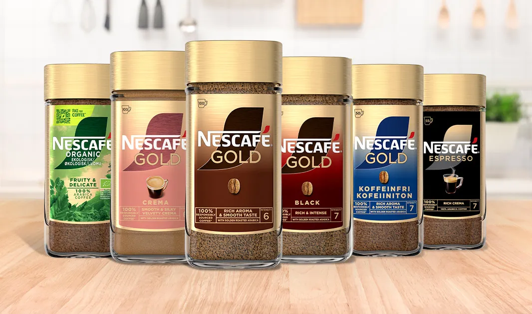 nescafé kaffetyper