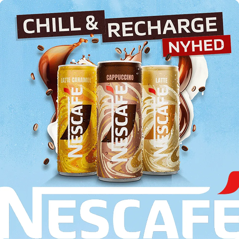Chill & recharge med NESCAFÉ Barista Style!