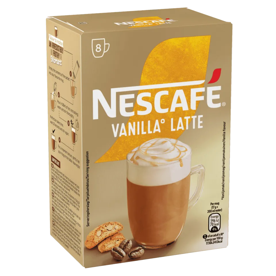 Nescafe vanilla latte