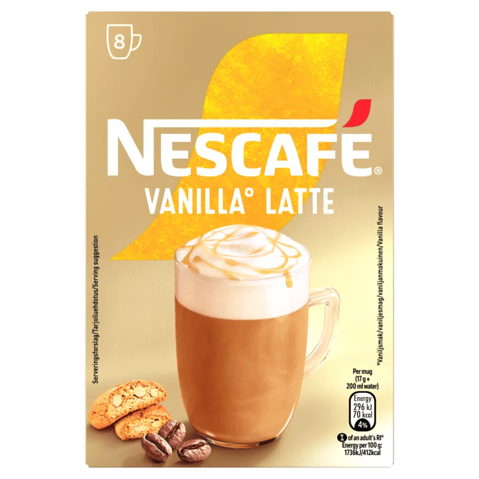 Nescafe vanilla latte