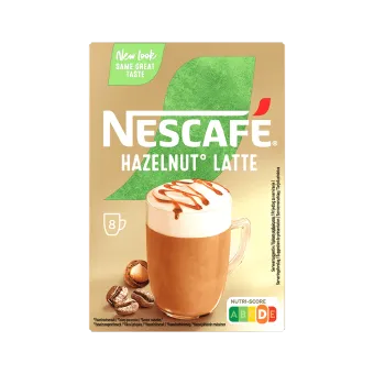 Nescafé Gold Hazelnut Latte-kaffe